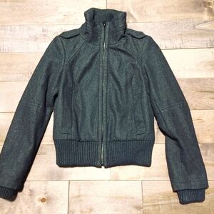 Zara Basic Wool women's winter, Fall, Spring jacket gray XS‎